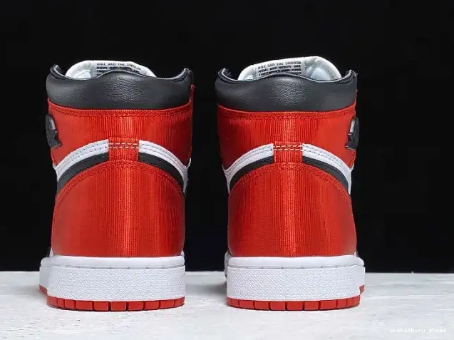 Rep Satin 1 Toe Air High Black CD0461-016 Retro Jordan 0324